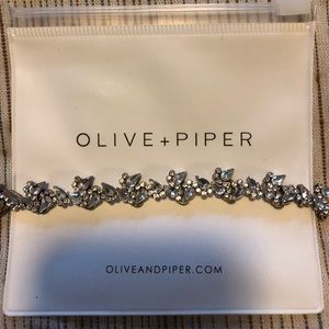 Olive + Piper gold jewel bracelet